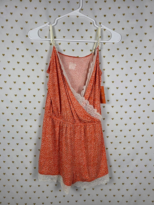 Gilligan Omalley NEW NWT XS Spotted Super Soft Romper