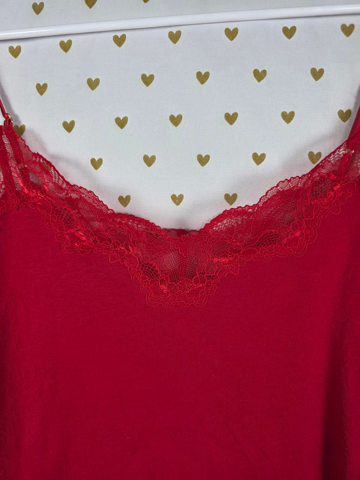 Victorias Secret Red Super Soft Dress Nightie Lingerie Sleep SMALL