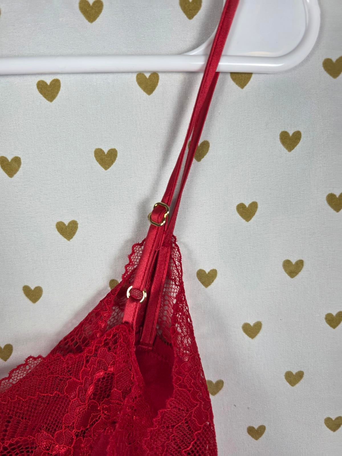 Victorias Secret Red Super Soft Dress Nightie Lingerie Sleep SMALL