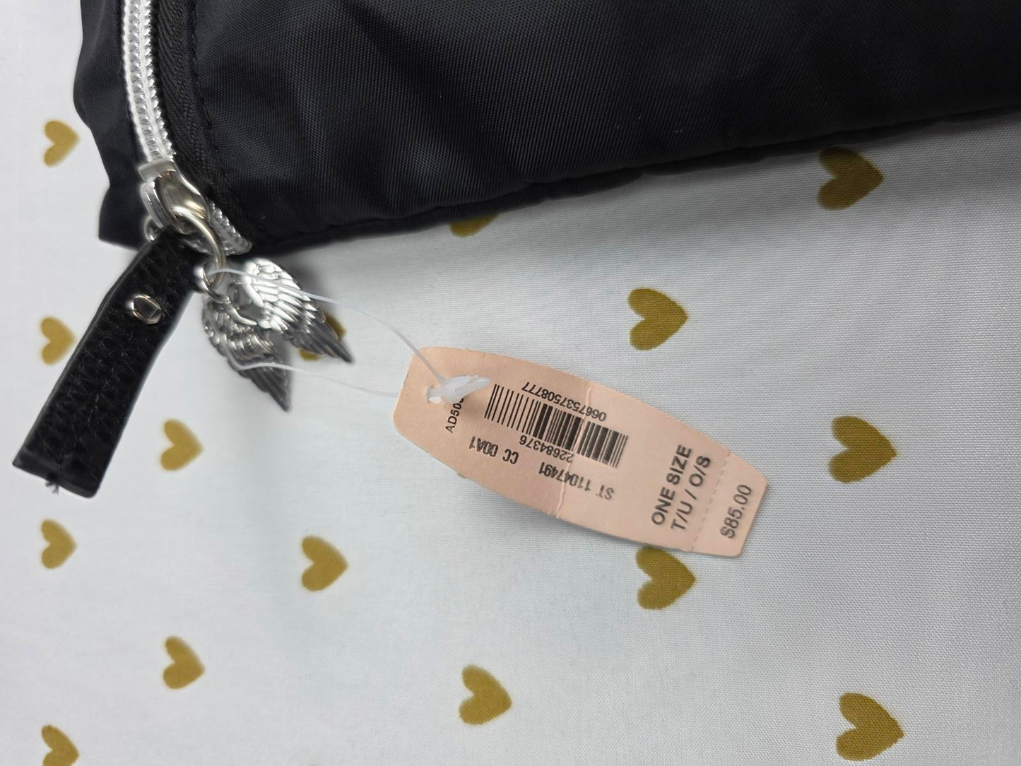 Victoria's Secret NEW NWT LONDON FASHION SHOW Duffle Bag Tote WINGS Pouch