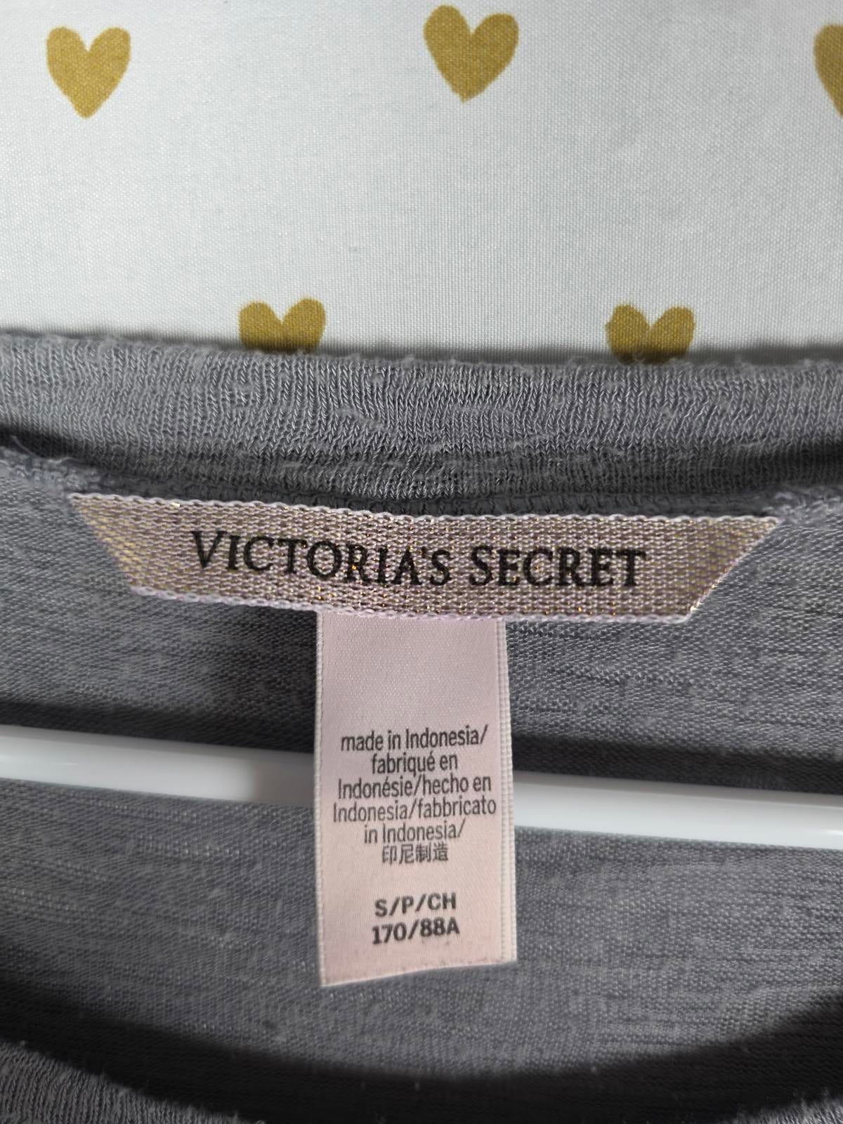 Victorias Secret LOVESHACKFANCY style BOW thin sweater Top SMALL crew