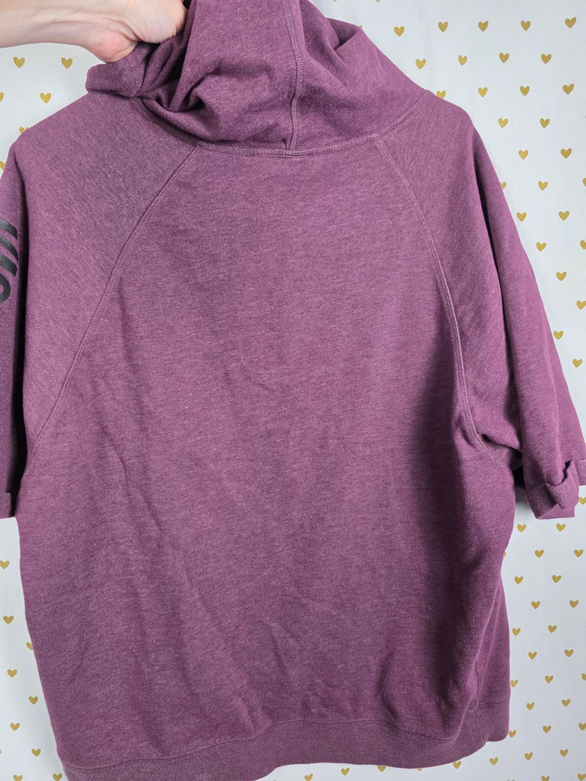 Victorias Secret WINGS Angel Quarter Sleeve Hoodie Sweater Maroon medium
