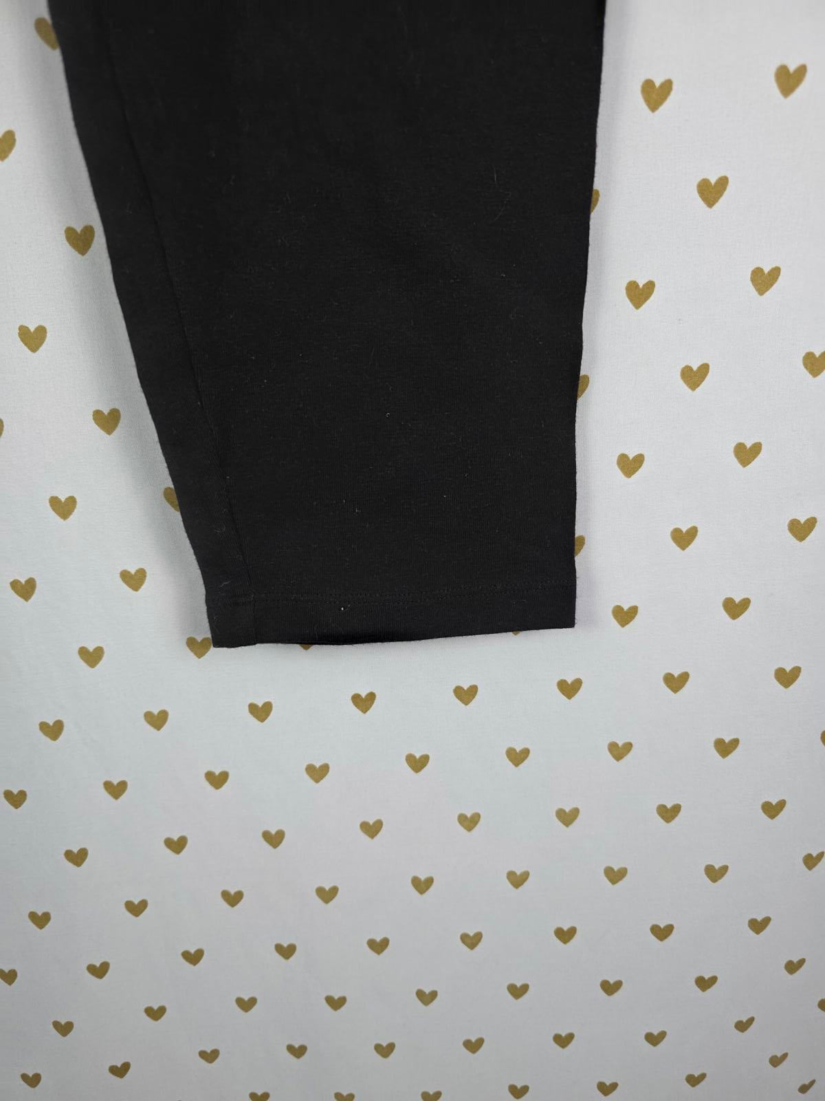Victorias Secret PINK Neon Leopard Cheetah VINTAGE Foldover Yoga Pants Capri XS