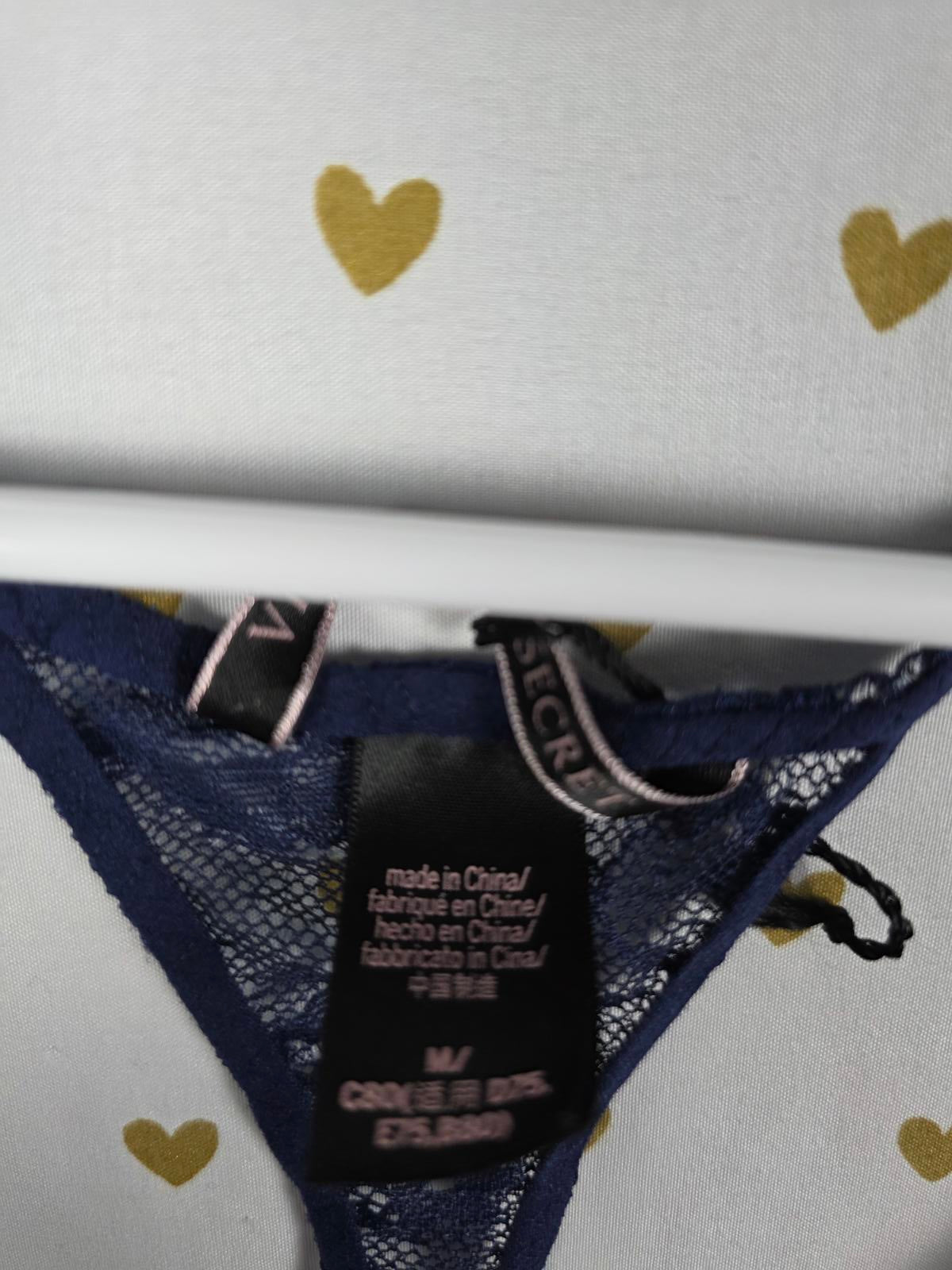 Victorias Secret Blue Racerback Nightie Babydoll Lingerie Sheer MEDIUM