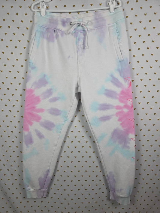 Jeffree Star cosmetics snowcone tye dye joggers sweatpants MEDIUM