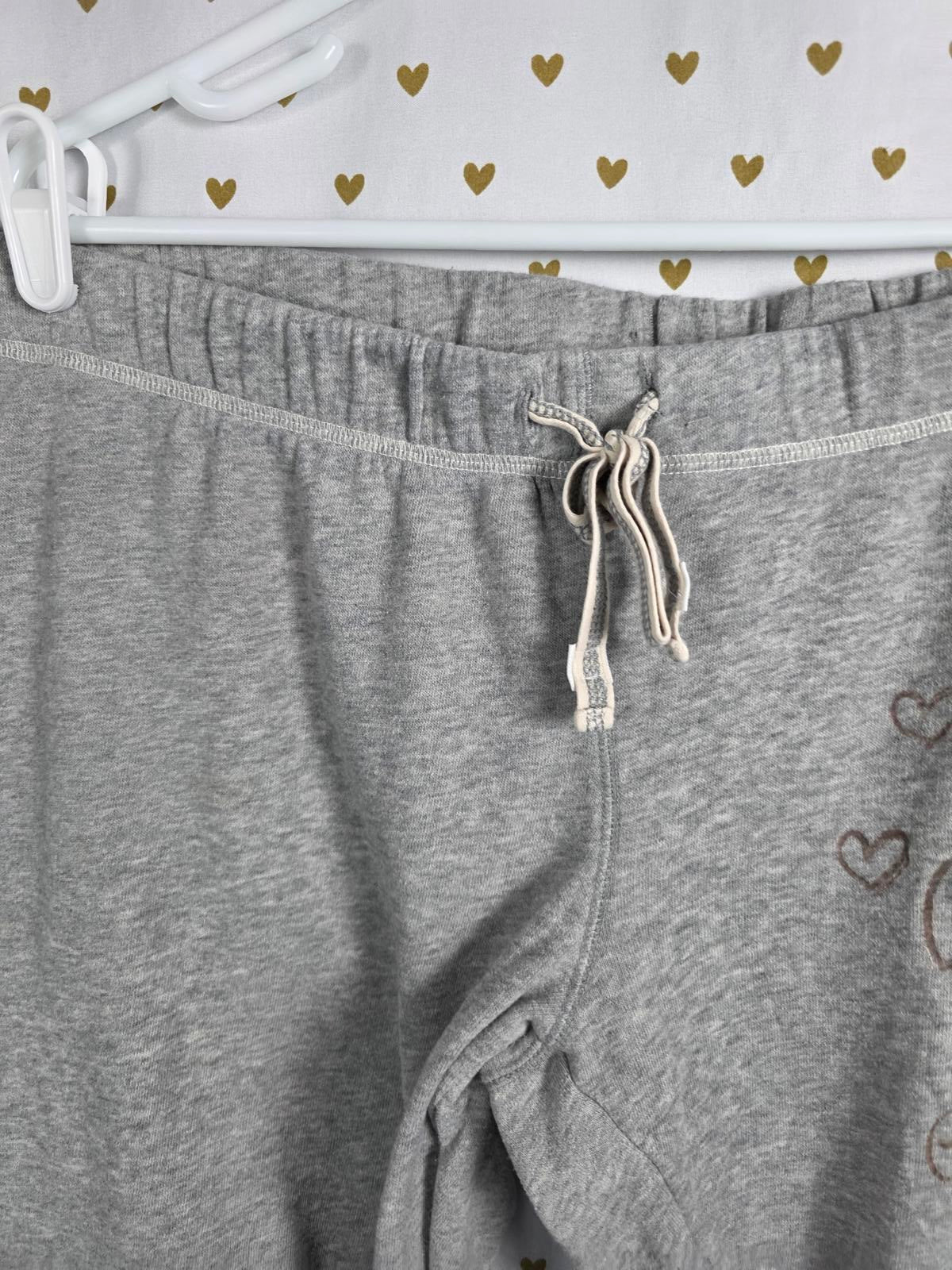 Victorias Secret PINK VINTAGE Logo Butt Sweatpants Y2K Small Grey