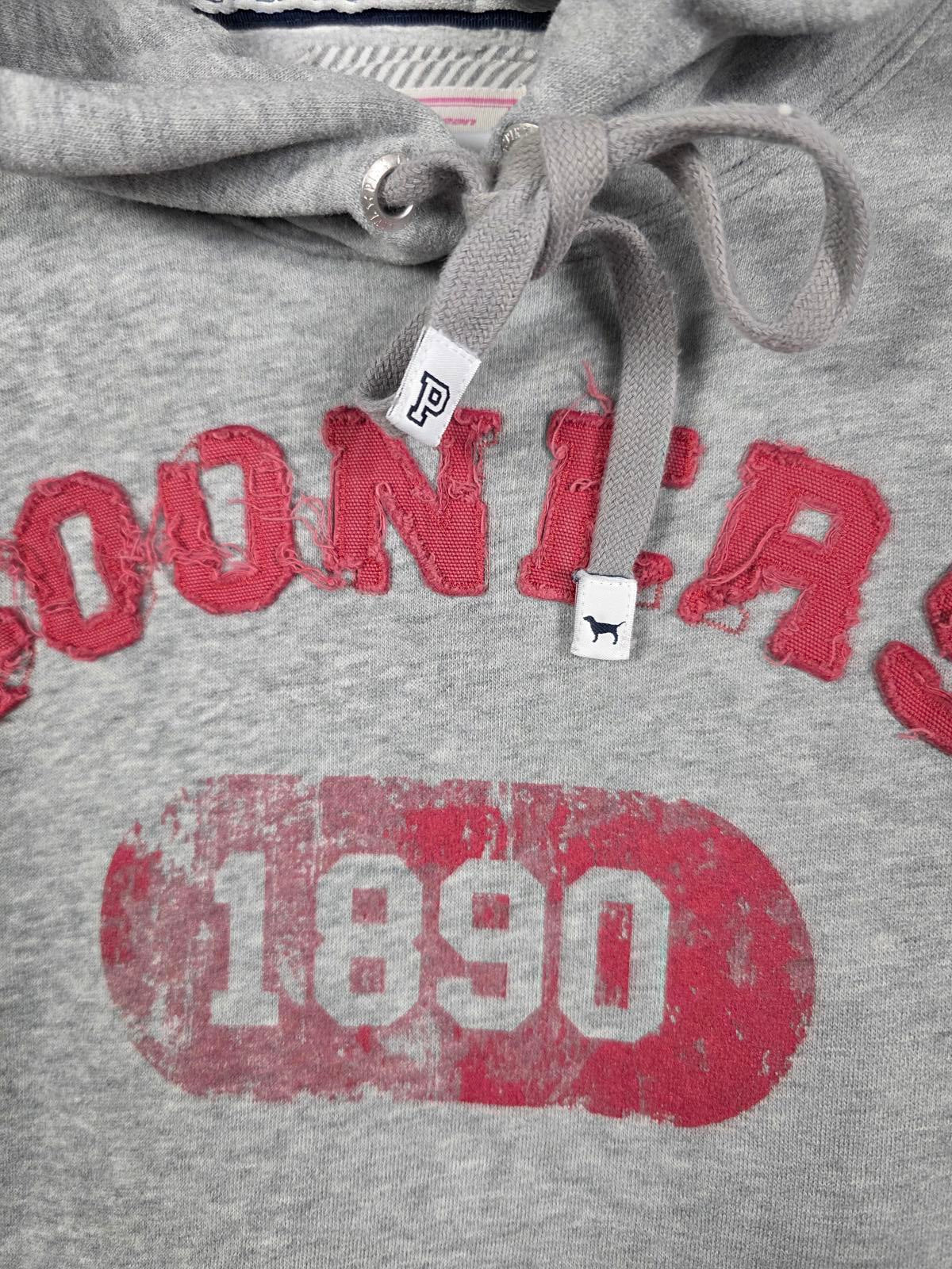 Victorias Secret Pink BOOMER SOONER Pullover embroidered hoodie sweater Large