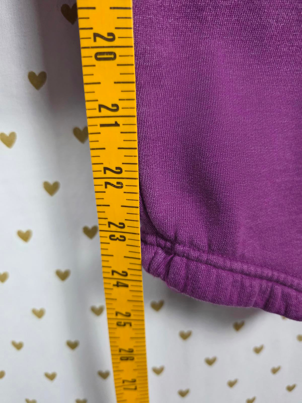 Victorias Secret PINK VINTAGE Purple PHI BETA PINK Y2k Joggers sweatpants MEDIUM