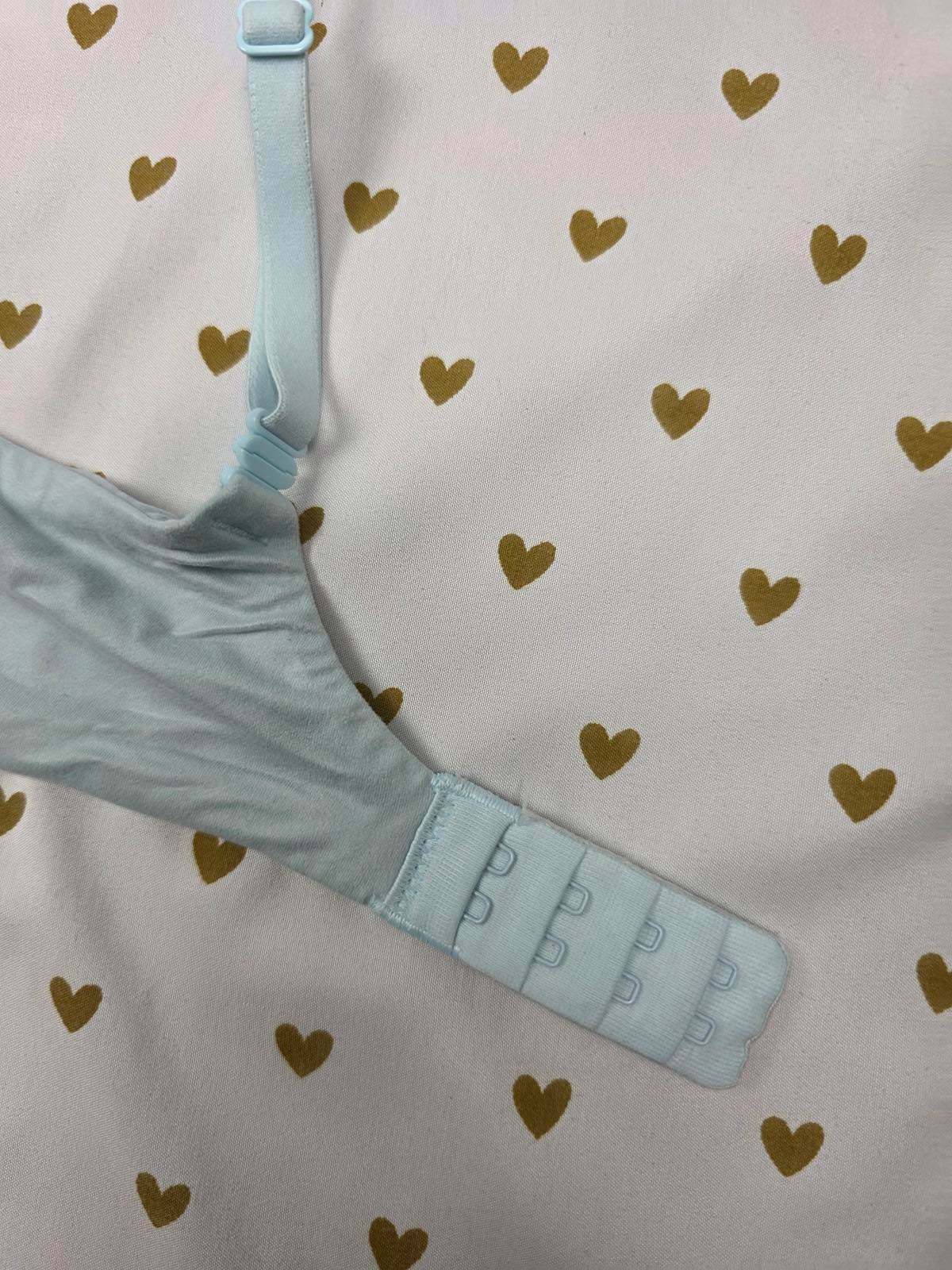 Victoria's Secret BODY BY VICTORIA PUSH UP BRA 34B Blue lace