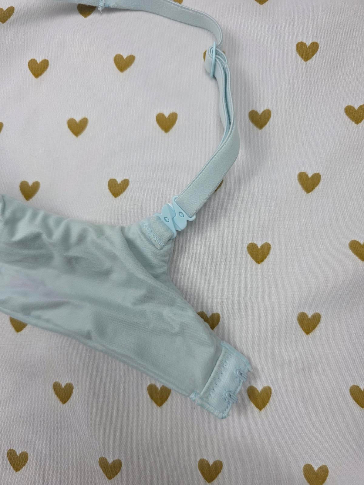 Victoria's Secret BODY BY VICTORIA PUSH UP BRA 34B Blue lace