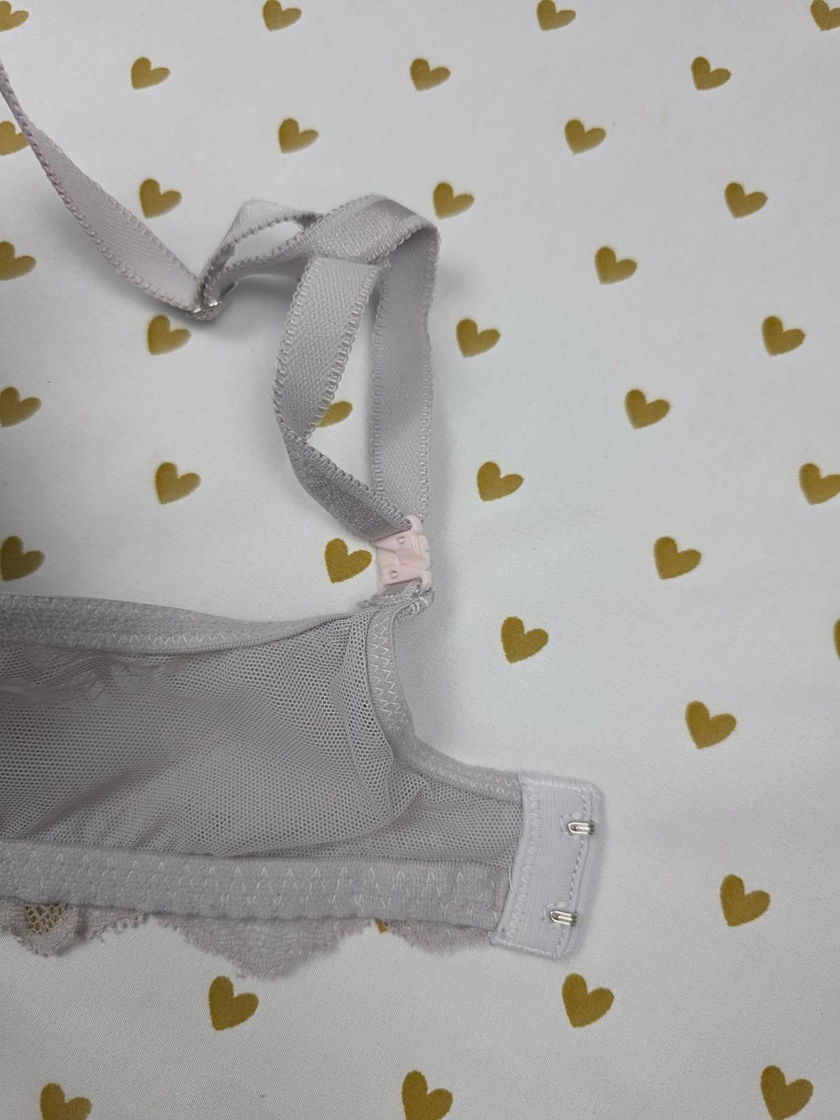 Victorias Secret Sexy 34D Perfect Coverage Bra Lace Accent