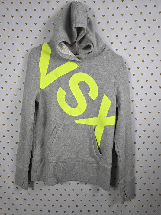 Victorias Secret VSX Open Back Hoodie Sweater Pullover Active SPORT Top Small