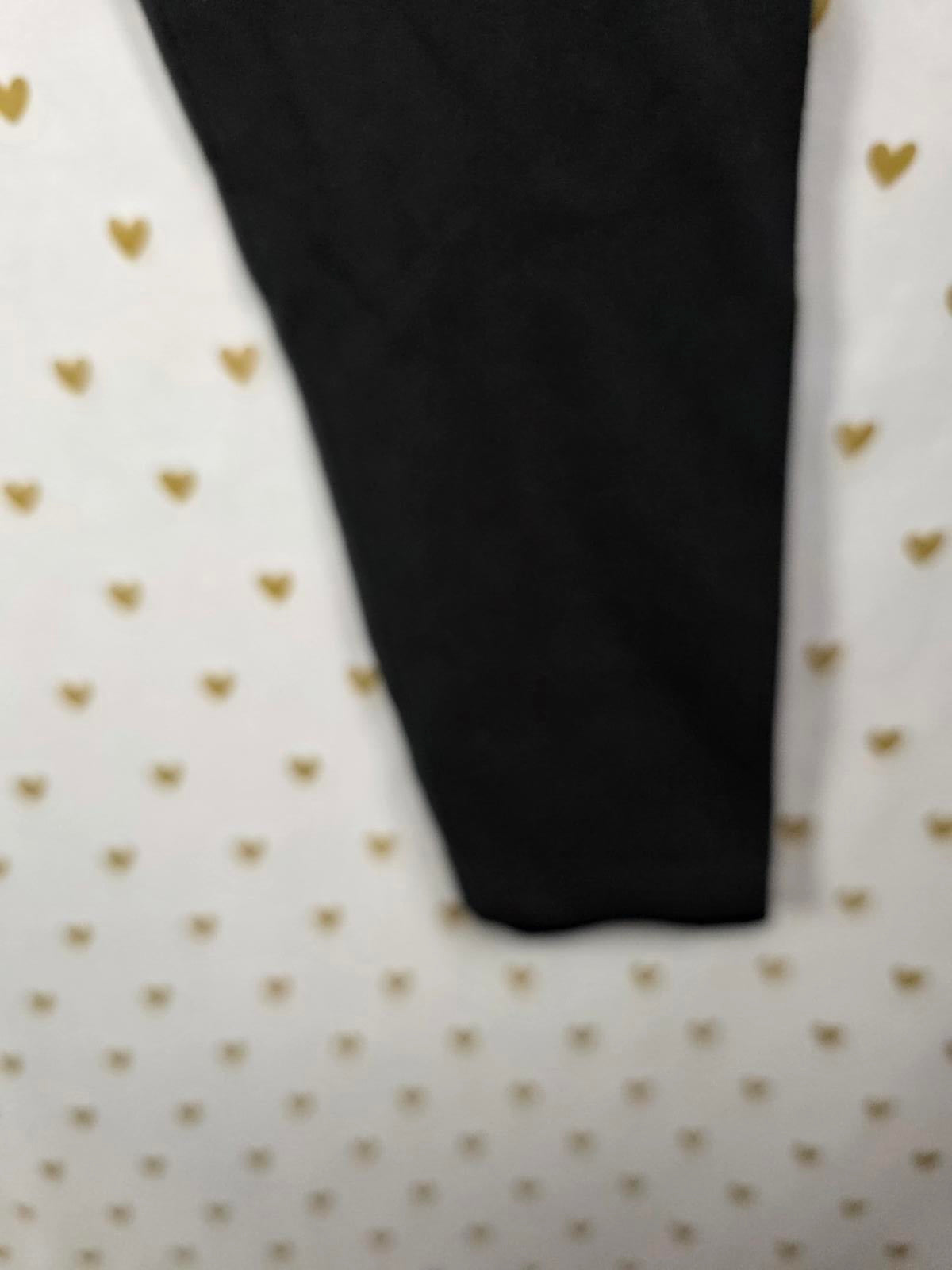 Victorias Secret PINK FOLDOVER Yoga Skinny Pants Leggings BLING Logo Small VTG