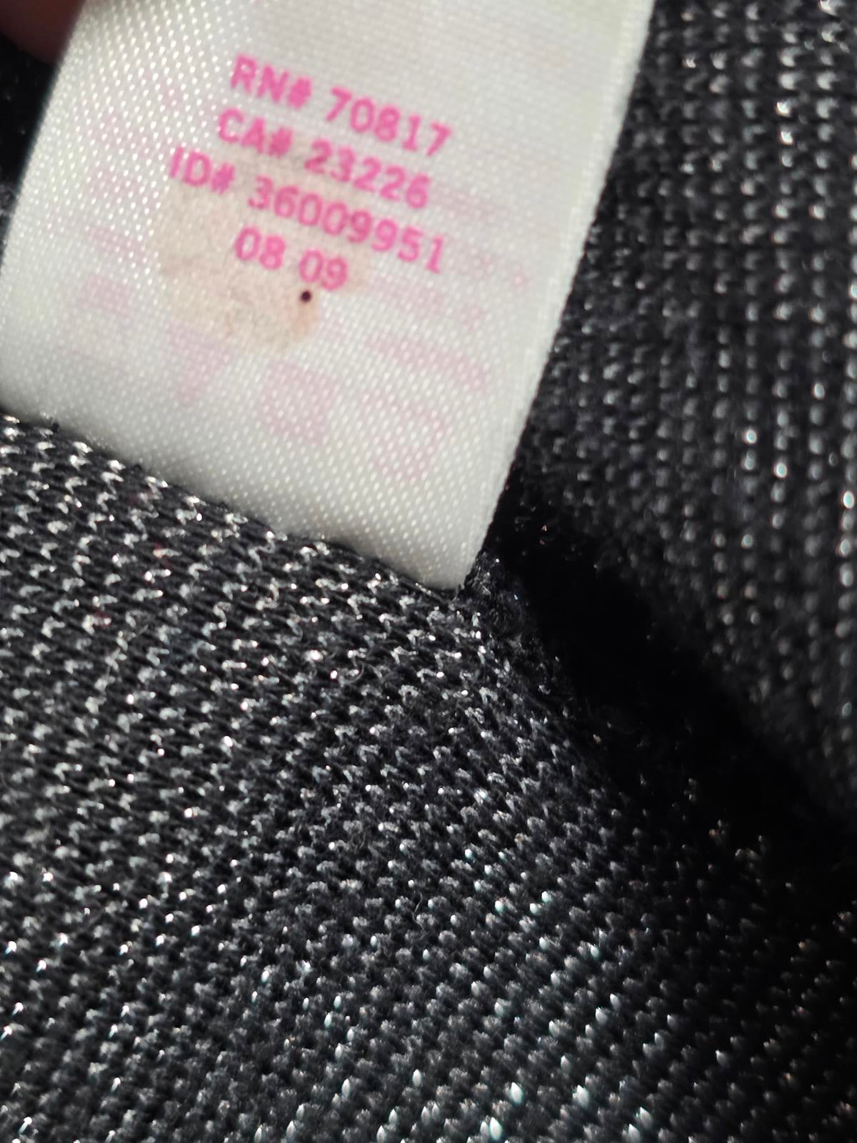 Victorias Secret PINK Vintage SHIMMER Heart BLING HENLEY Long Sleeve Button SM