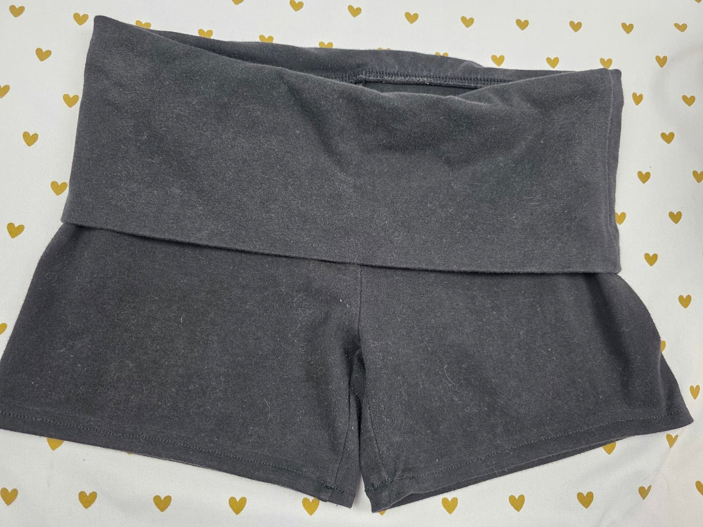 Victorias Secret PINK BLING Foldover SHORTS Yoga Sequined SMALL Vintage
