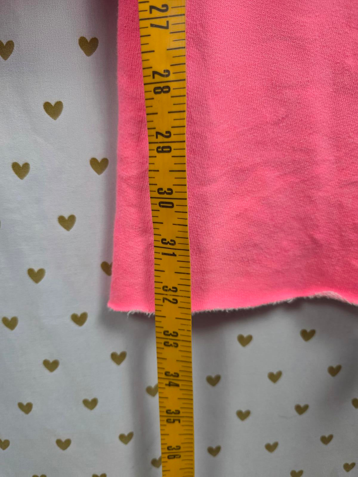 Victorias Secret NEON Hot PINK Joggers Flare Small Sweatpants Sweats