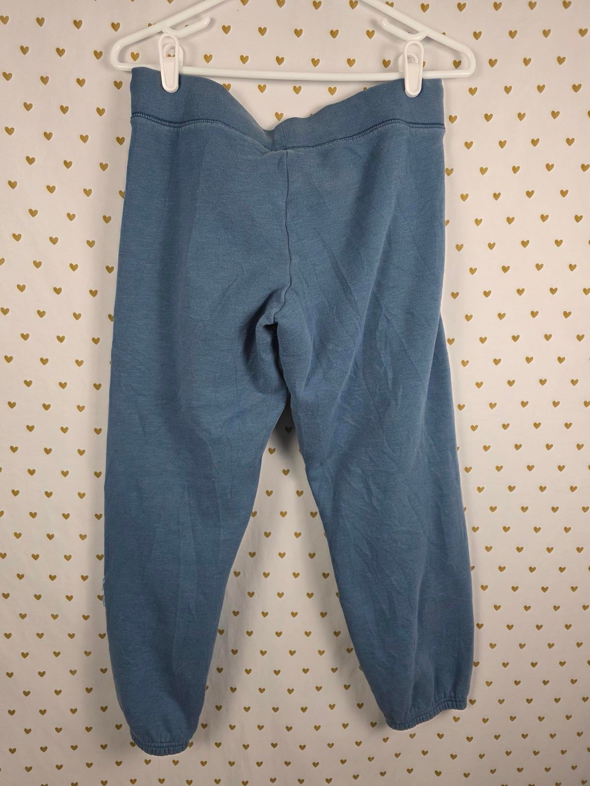 Victorias Secret PINK VINTAGE SET Joggers Hoodie Jacket SMALL Y2k Blue Full zip