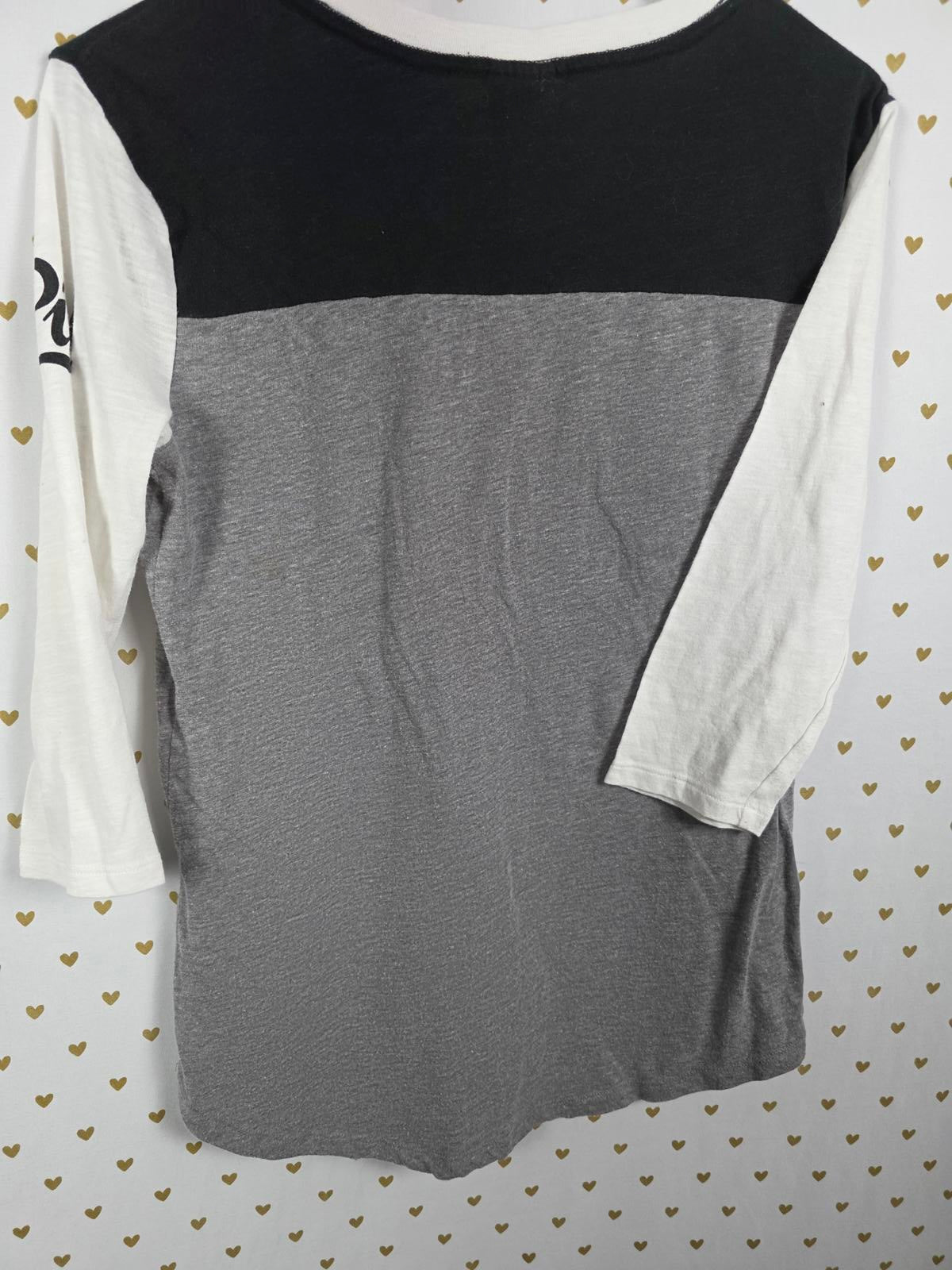 Victorias Secret PINK Colorblock Gradient BLING Sequined Tee Shirt SMALL