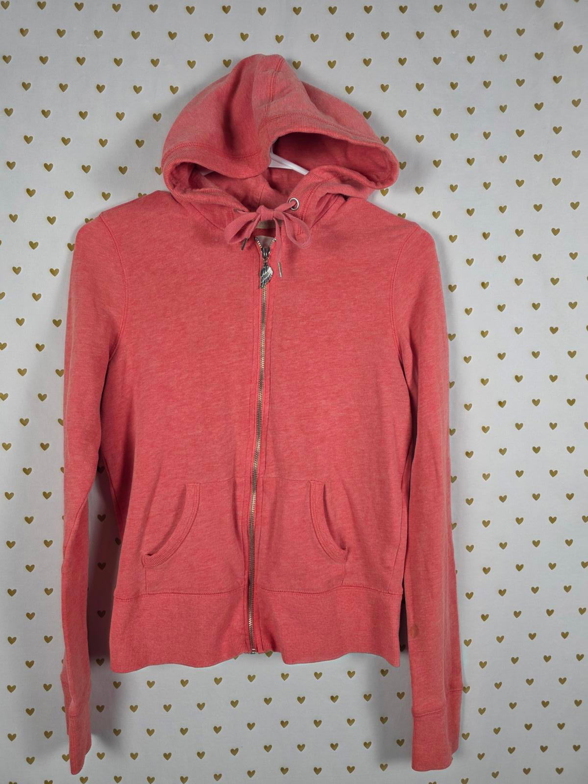 Victorias Secret BLING WINGS LOVE Hoodie Jacket SMALL SUPERMODEL ESSENTIALS SM