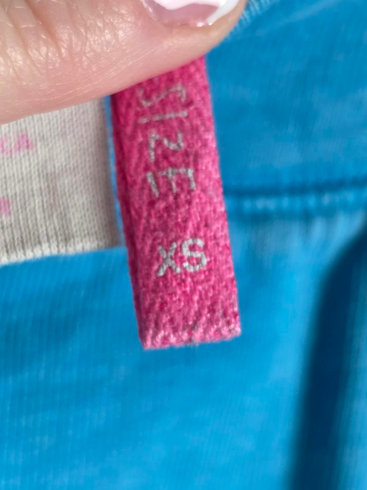 Victorias Secret PINK LOVE VINTAGE Y2k Joggers Sweatpants Blue XS Logo BUTT