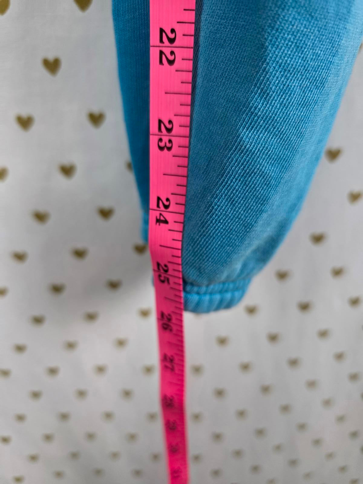 Victorias Secret PINK LOVE VINTAGE Y2k Joggers Sweatpants Blue XS Logo BUTT