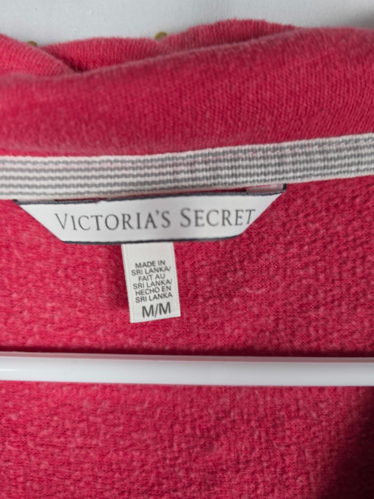Victorias Secret ANGELS WINGS Quarter Zip Sweater Shirt Medium