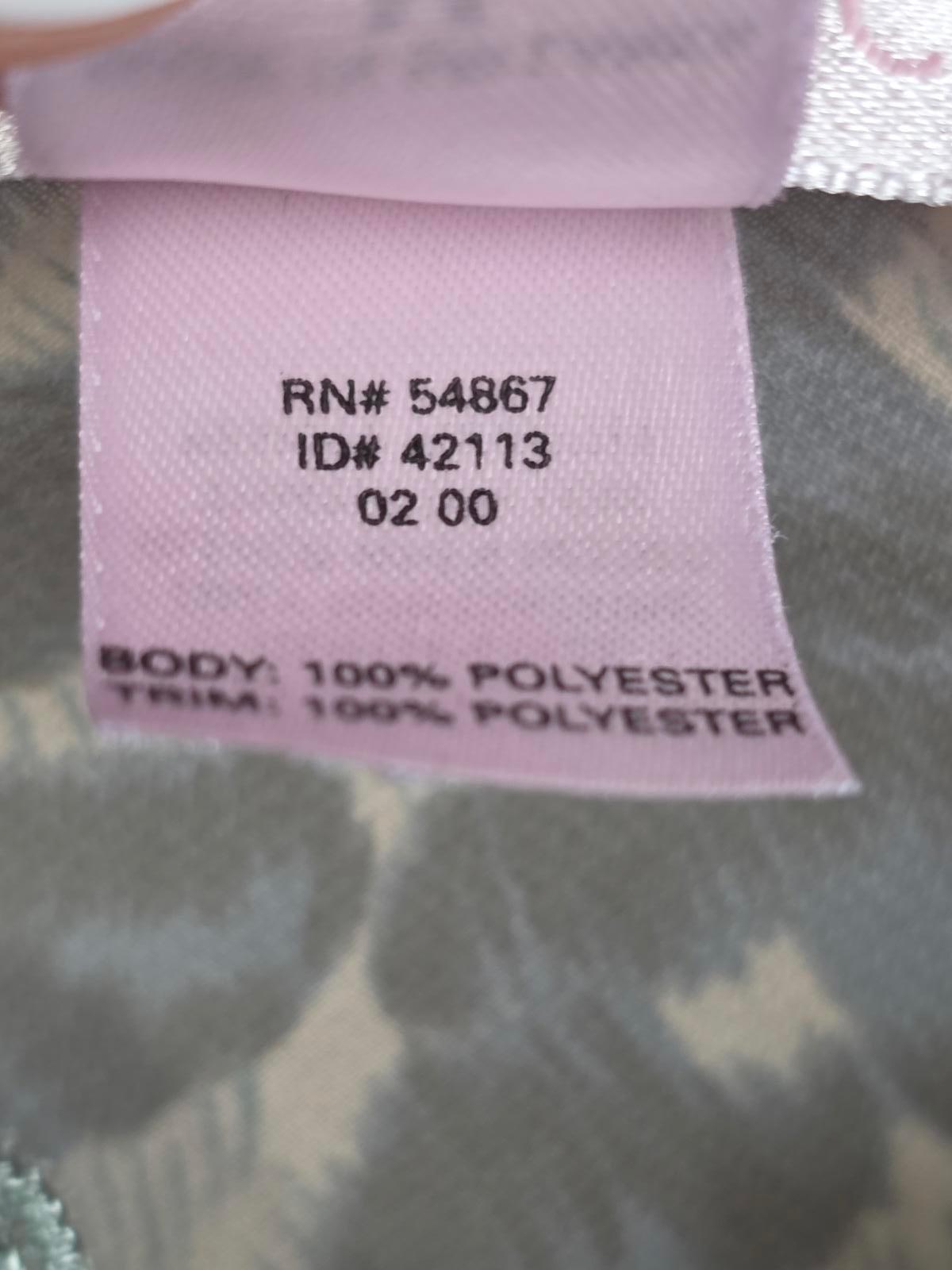 Victorias Secret Medium Vintage y2k Slip Dress Sheer Cheetah Leopard '00 Nightie