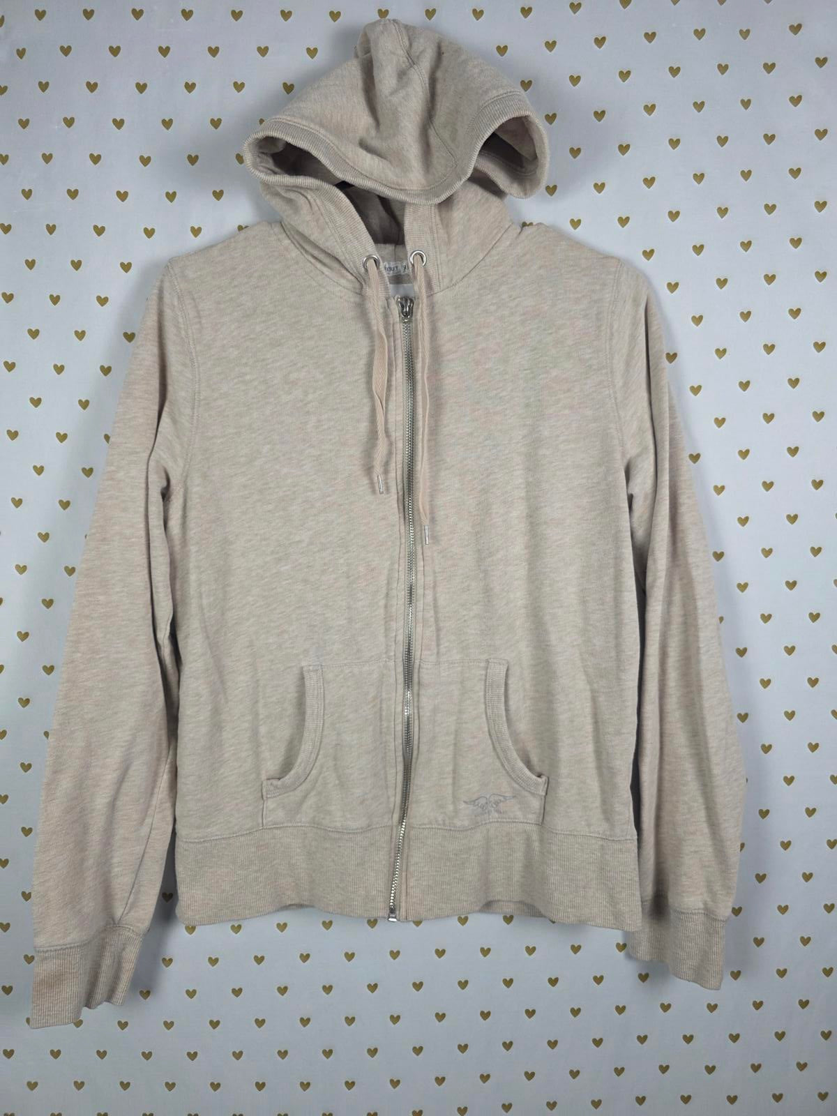 Victorias Secret Bling Logo Full Zip Hoodie Jacket SUPERMODEL ESSENTIALS Large