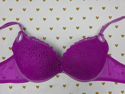Victorias Secret Purple SEXY LITTLE THINGS 36B Push Up Bra