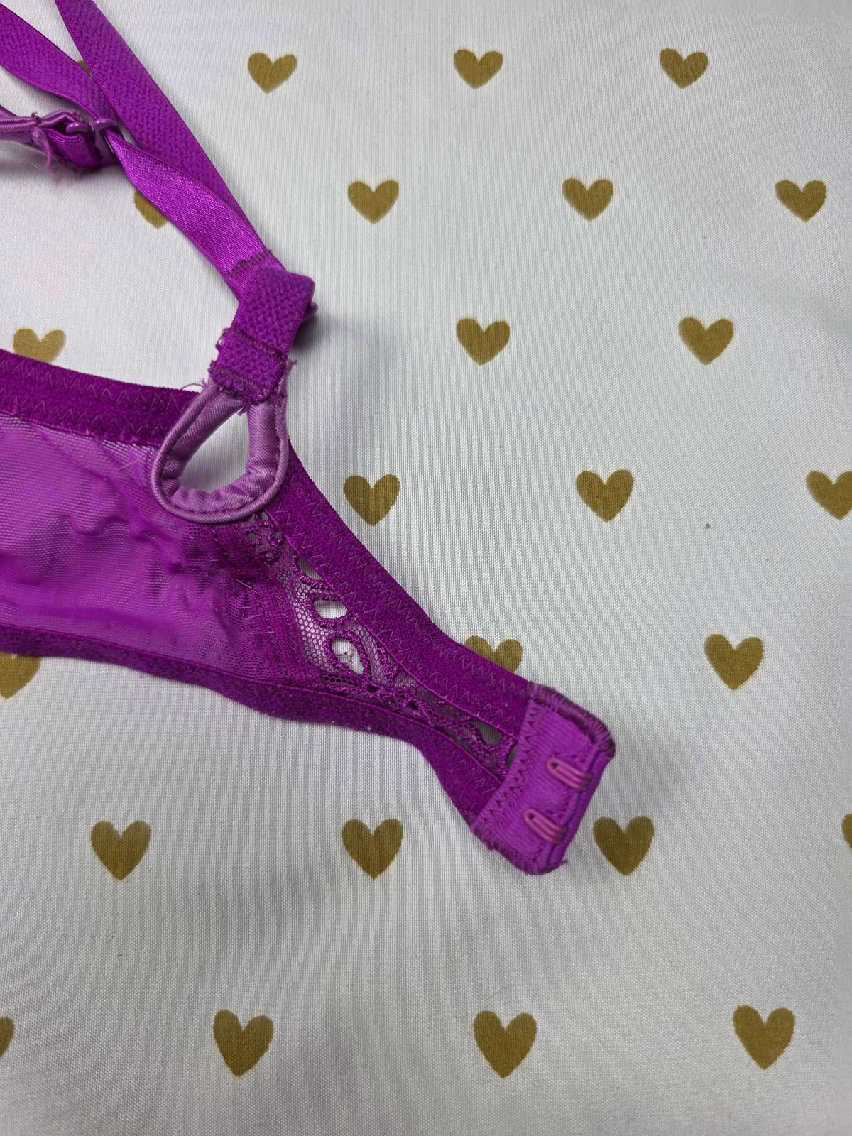 Victorias Secret Purple SEXY LITTLE THINGS 36B Push Up Bra
