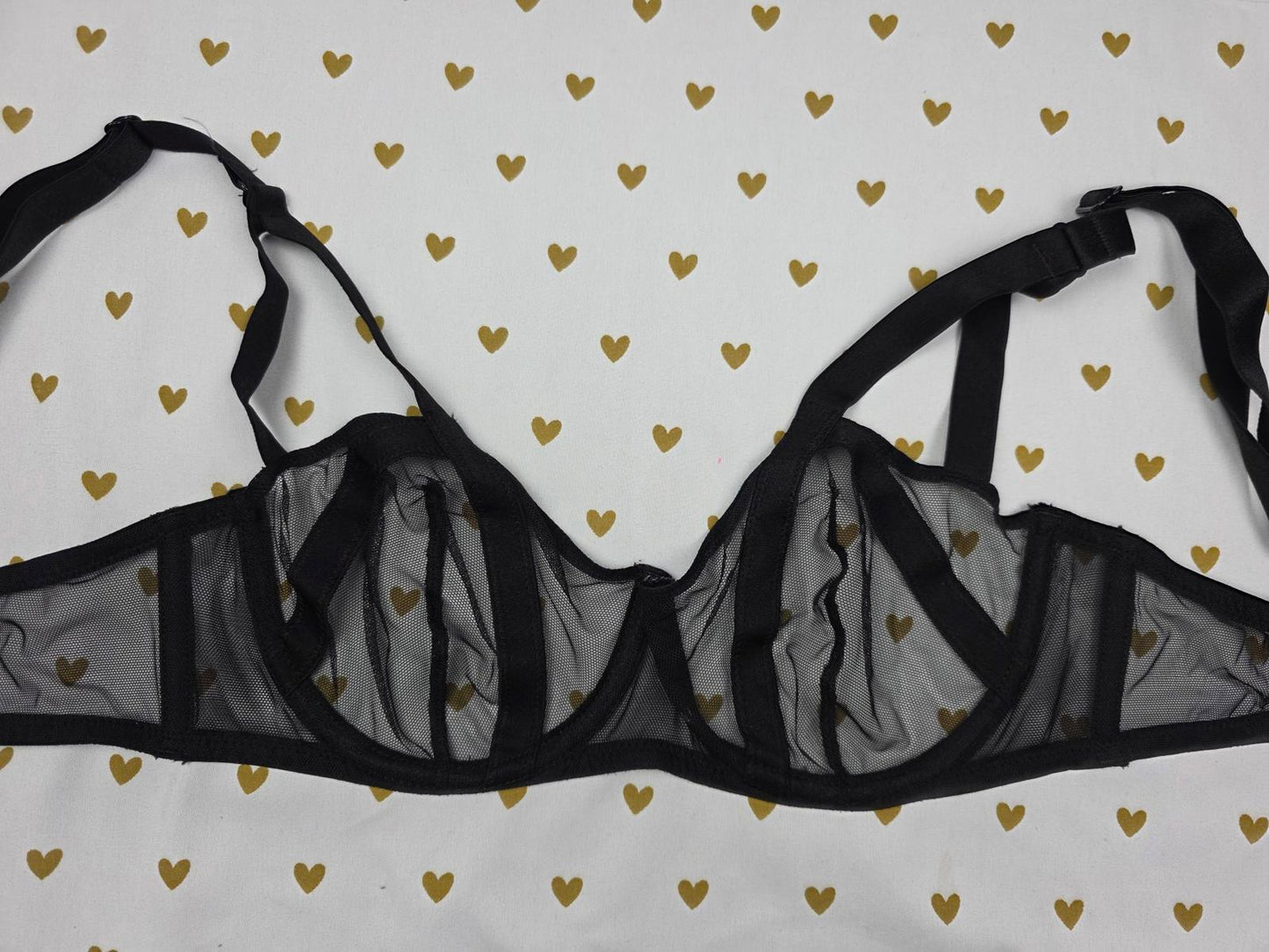 Victorias Secret Unlined VERY SEXY Balconette Bra Demi 34C