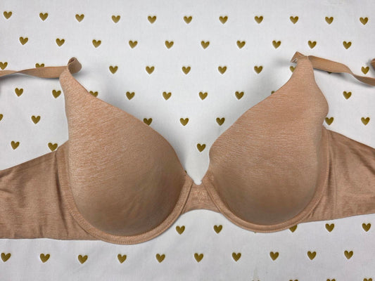 Victorias Secret Brown Uplift Semi Demi Bra 34D