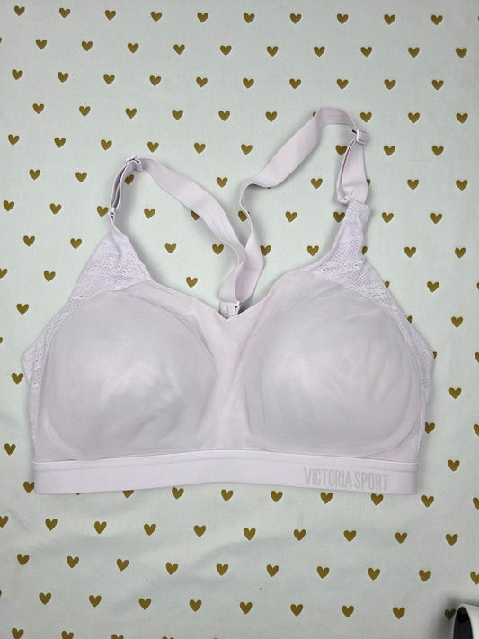 Victorias Secret Purple Lightweight Sports Bra Active 34D Tank Exercise