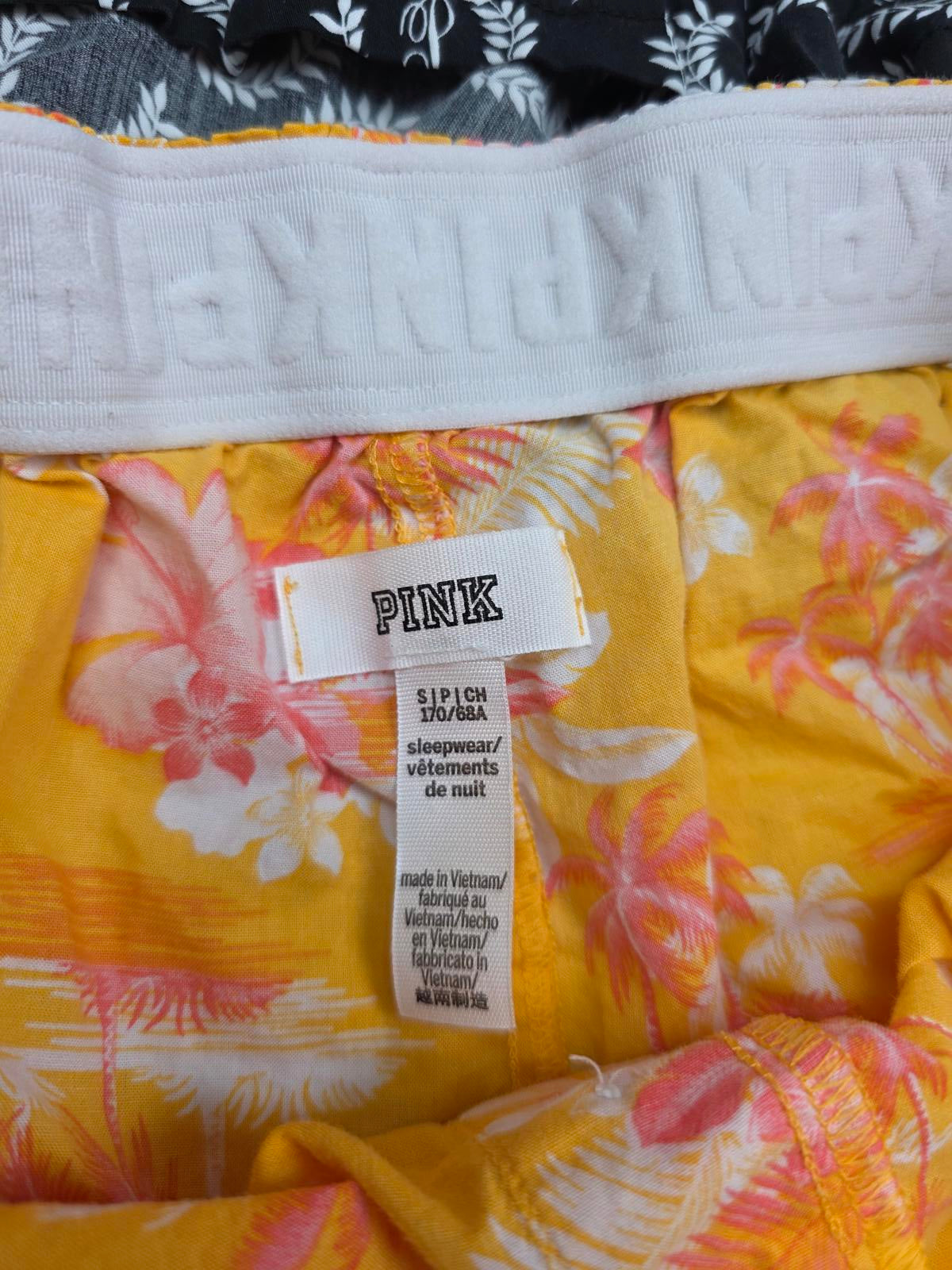 Victorias Secret PINK Lot of 3 SMALL Sleep Shorts Boxers Pajama Bottoms