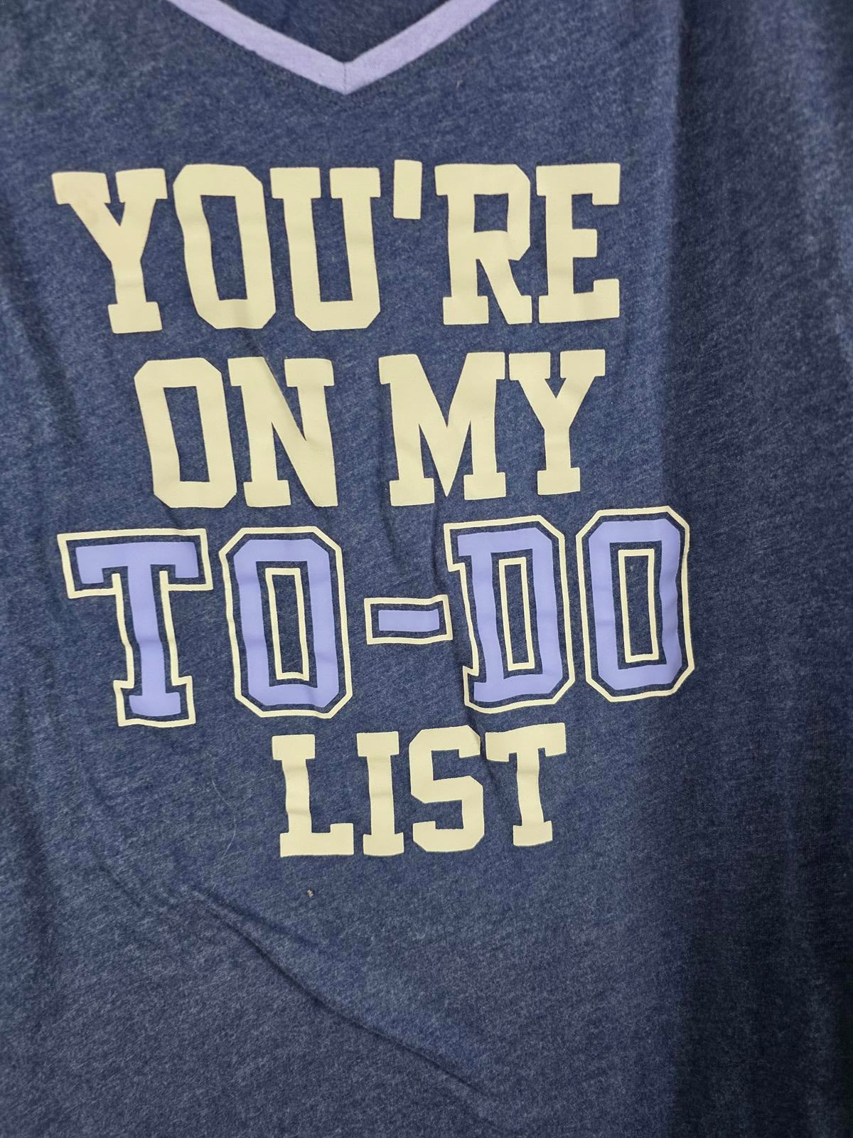Victorias Secret YOU'RE ON MY TO DO LIST Nightgown Pajama PJ Sleep Dress XS