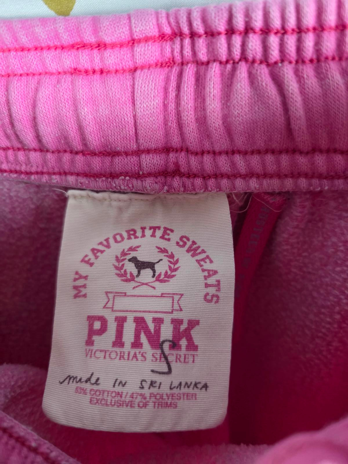 Victorias Secret PINK Vintage Y2k Embroidered Joggers Sweatpants FAVORITE SWEATS