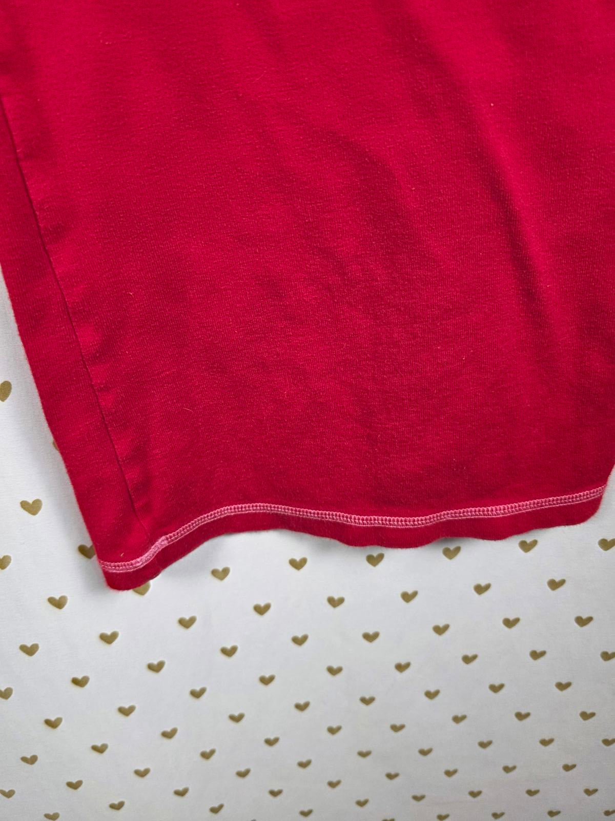 Victorias Secret PINK Vintage 100% Cotton Red Sweats Sweatpants Y2K Large lounge