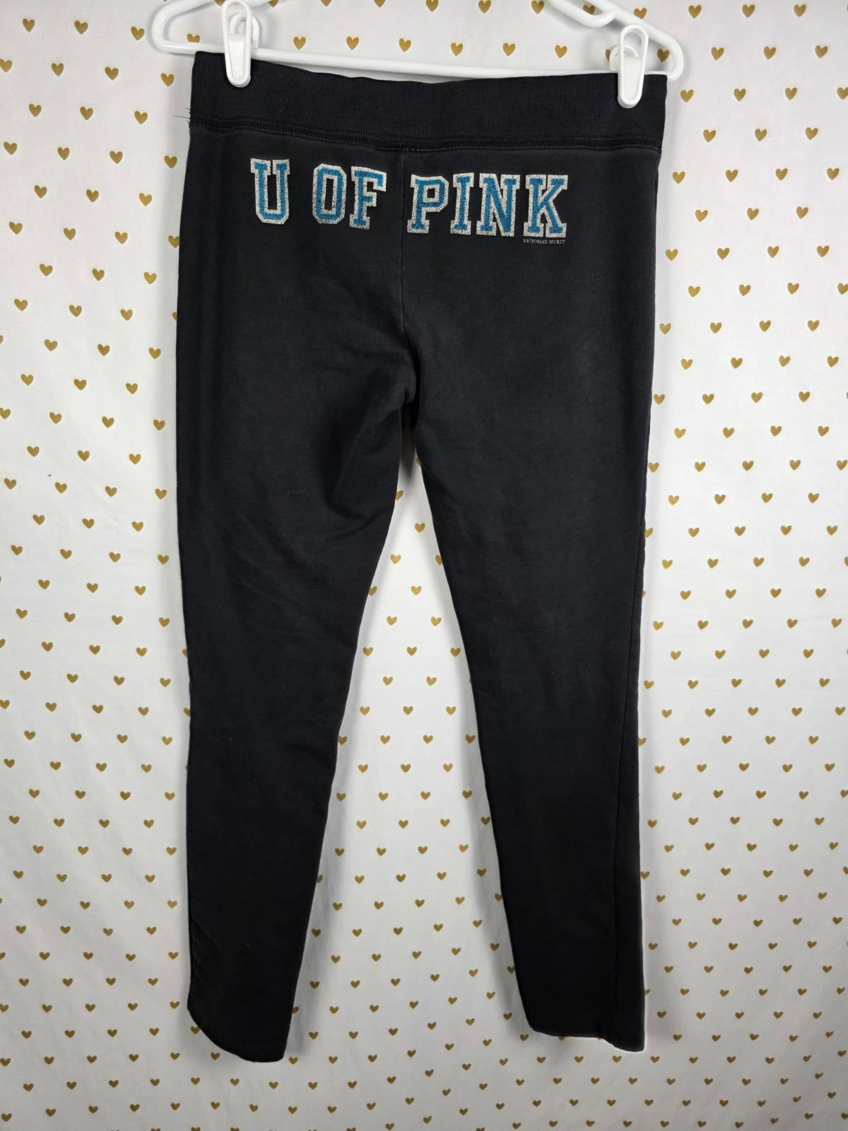 Victorias Secret PINK UNIVERSITY OF Sweats Joggers Vintage '08 Y2K Pants Small
