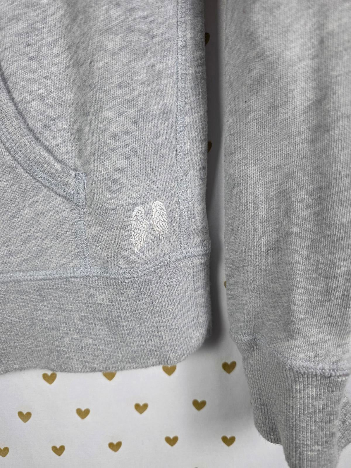 Victorias Secret BLING WINGS Sequined Hoodie Jacket Full Zip XS