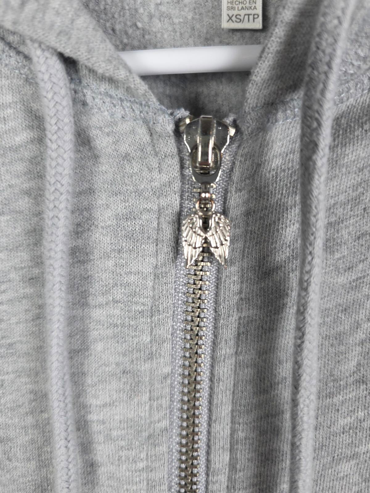 Victorias Secret BLING WINGS Sequined Hoodie Jacket Full Zip XS