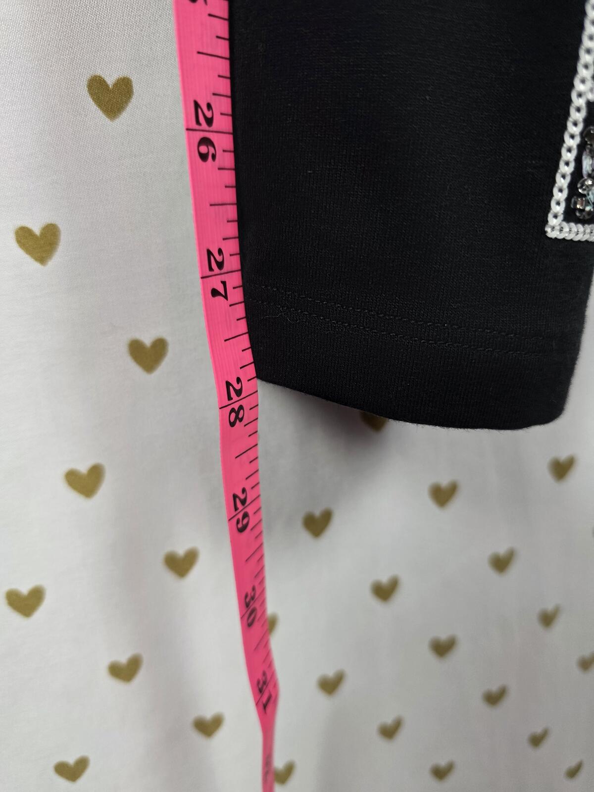 Victorias Secret PINK BLING Logo Yoga Pants Sequined Ankle SMALL