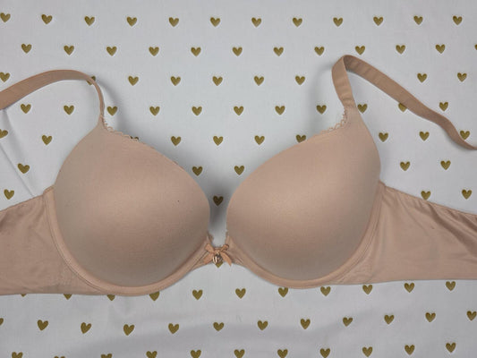 Victoria's Secret Beige Body By Victoria PUSH UP Bra 36C