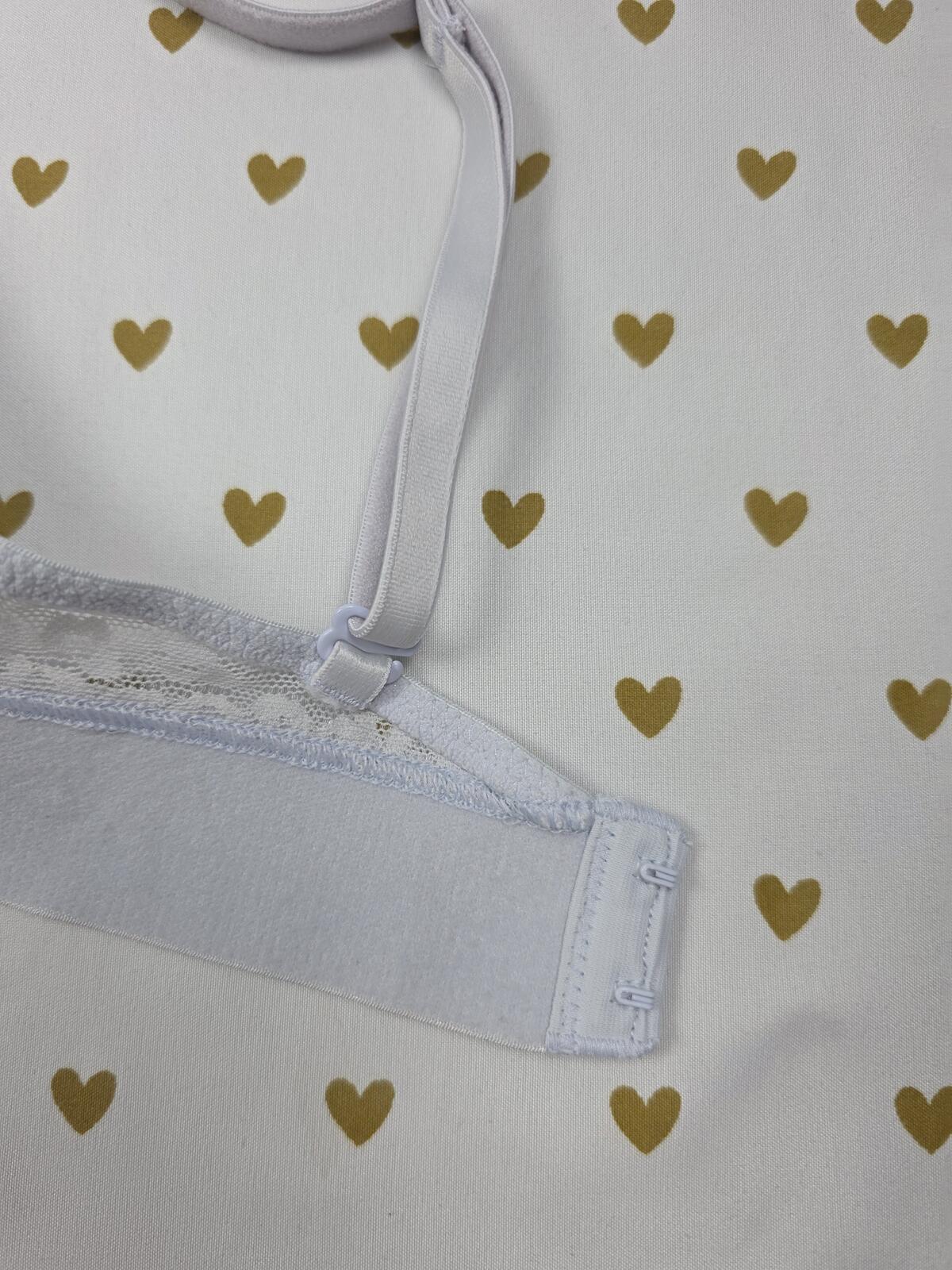 Victorias Secret PINK Leopard Logo Bra Wireless Lightly Lined 32B