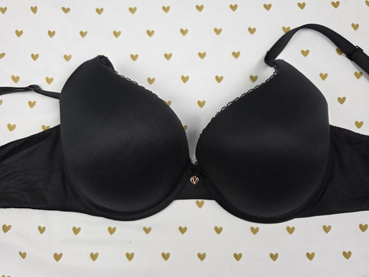 Victoria's Secret BODY BY VICTORIA Black Perfect Shape Bra 36D