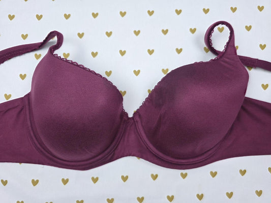 Victoria's Secret Body By Victoria Lined Demi Balconette Bra 38B