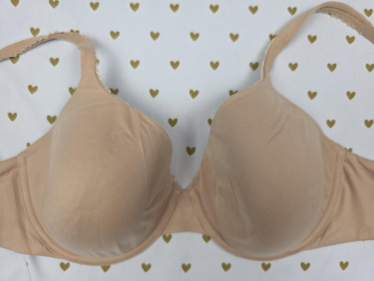 Victoria's Secret Beige BODY BY VICTORIA lined Perfect coverage bra 34DD