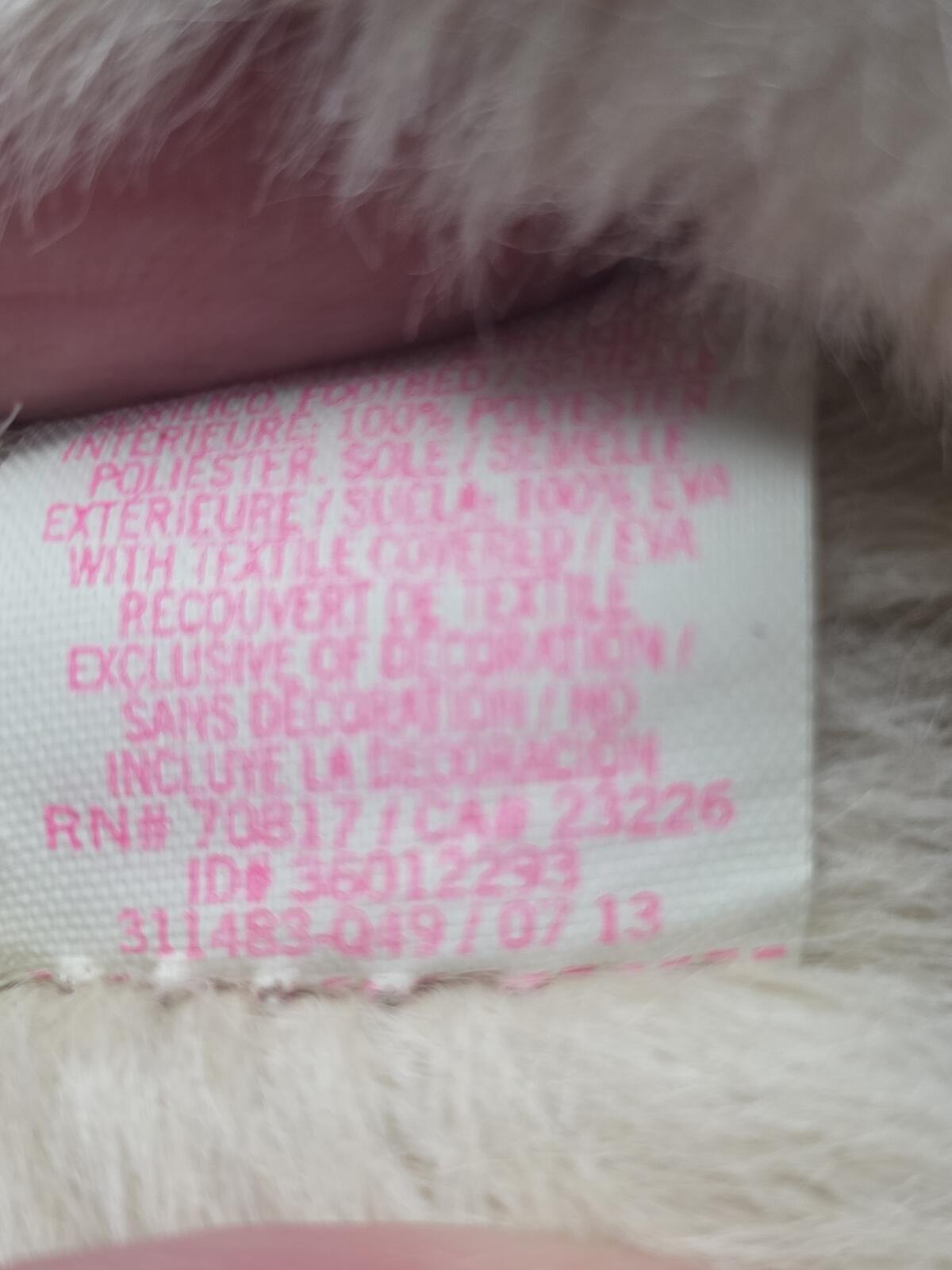 VIctorias secret PINK VINTAGE BLING Sequined Fur Lined Boots Sz 8