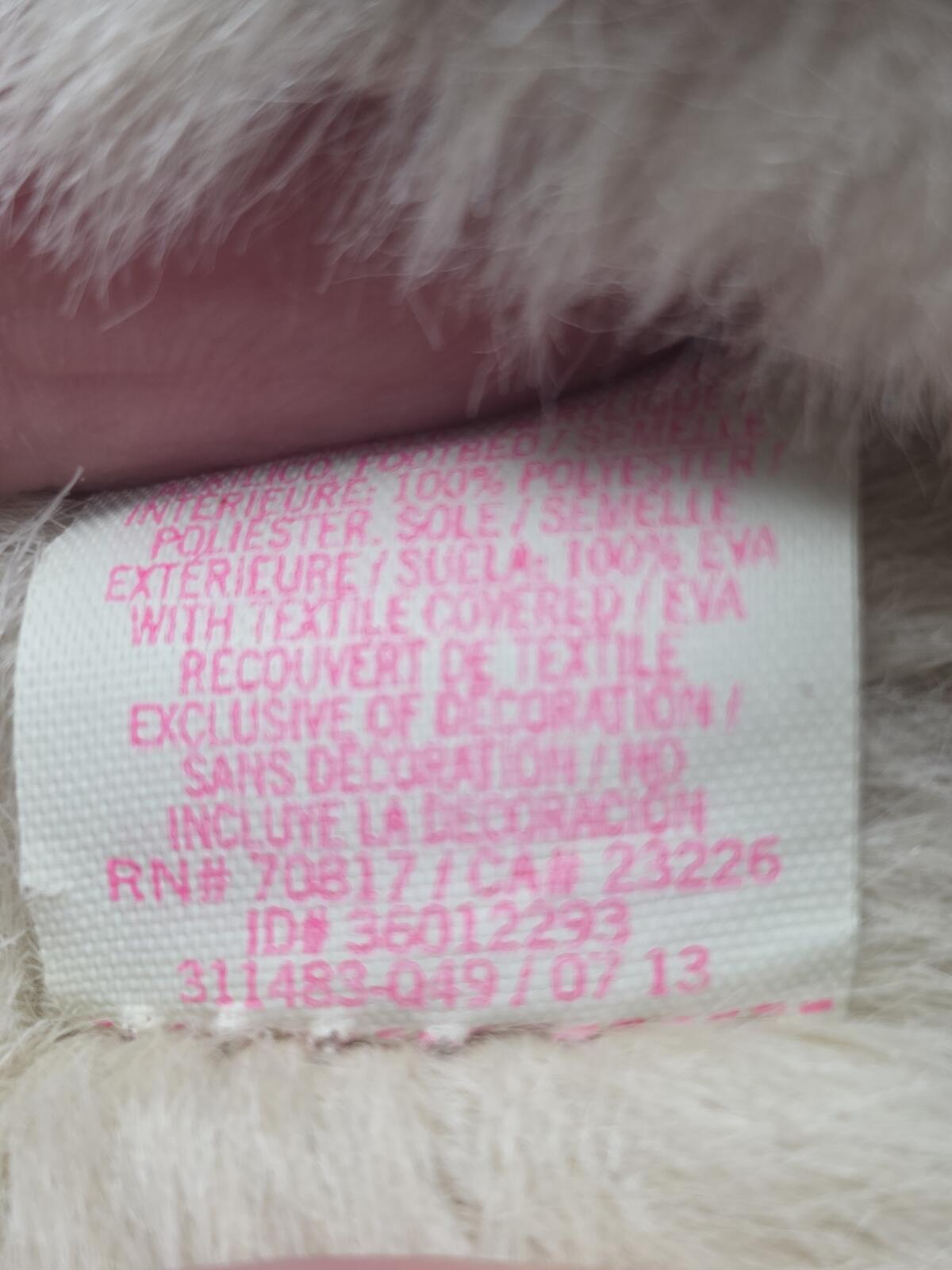 VIctorias secret PINK VINTAGE BLING Sequined Fur Lined Boots Sz 8