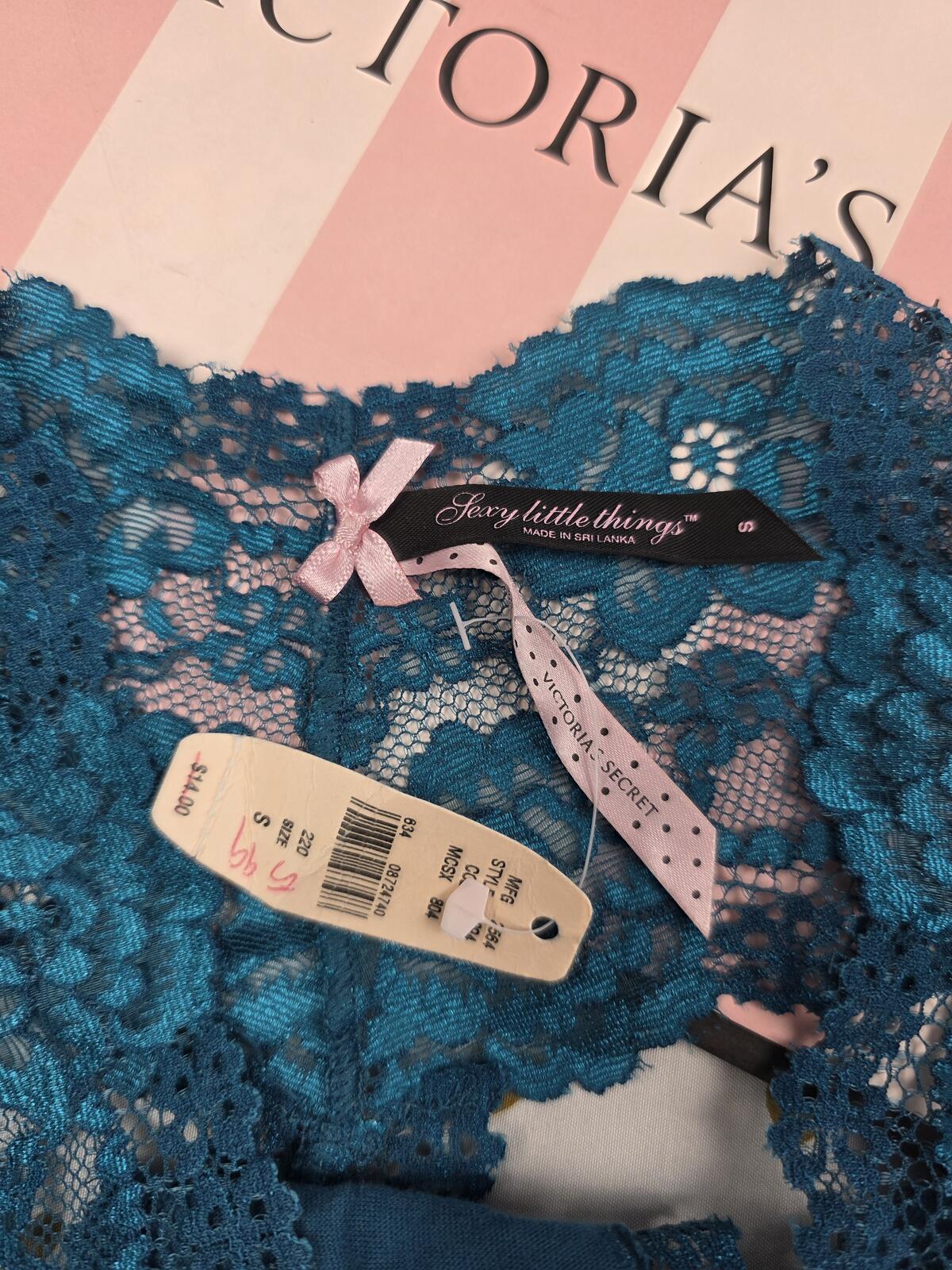 Victorias Secret NEW NWT Sexy Little Things Small Lace Cheeky Panties