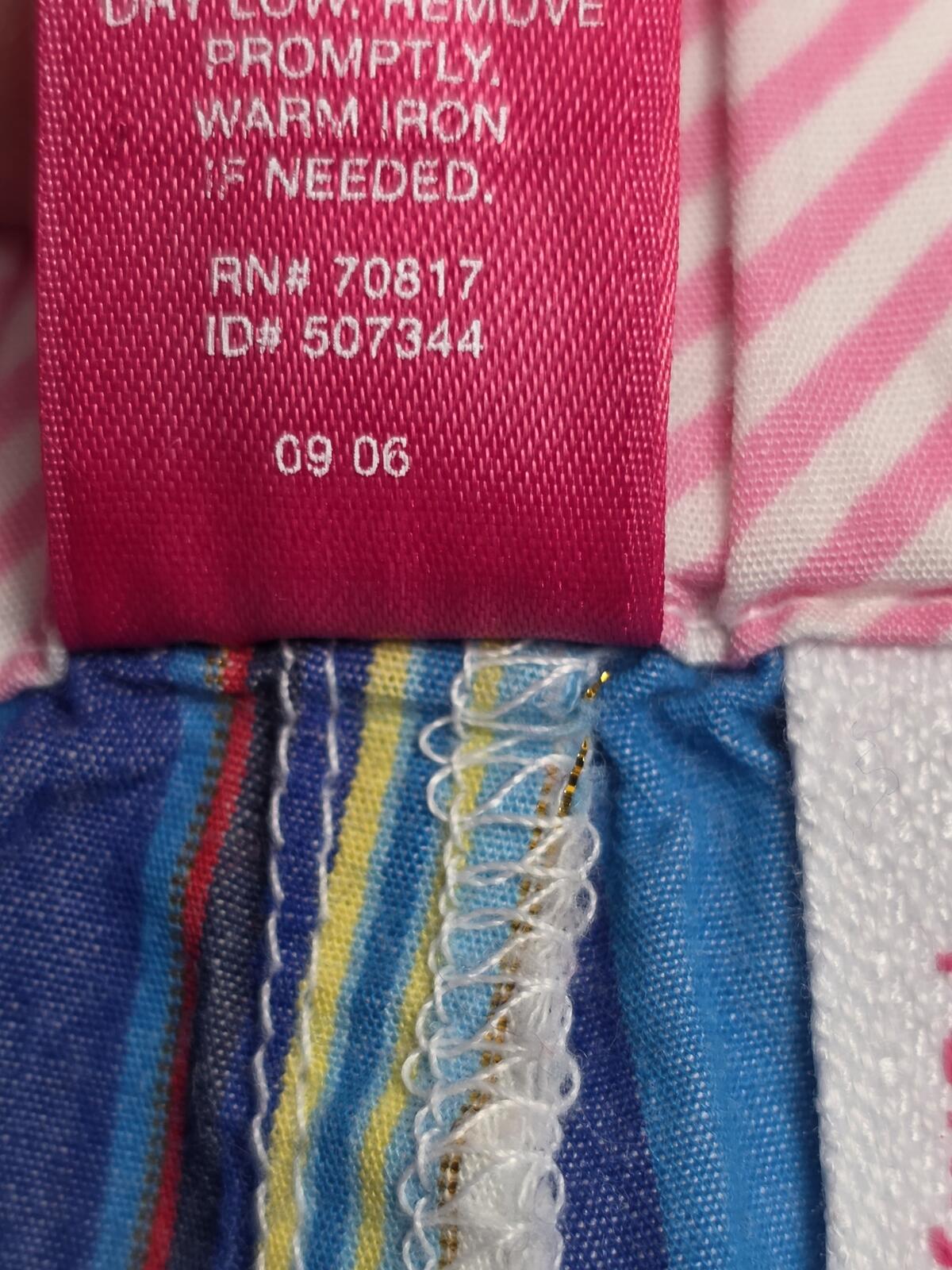 Victorias Secret PINK Vintage Cotton Striped Pajama Pants PJ Sleep Bottoms XS 06